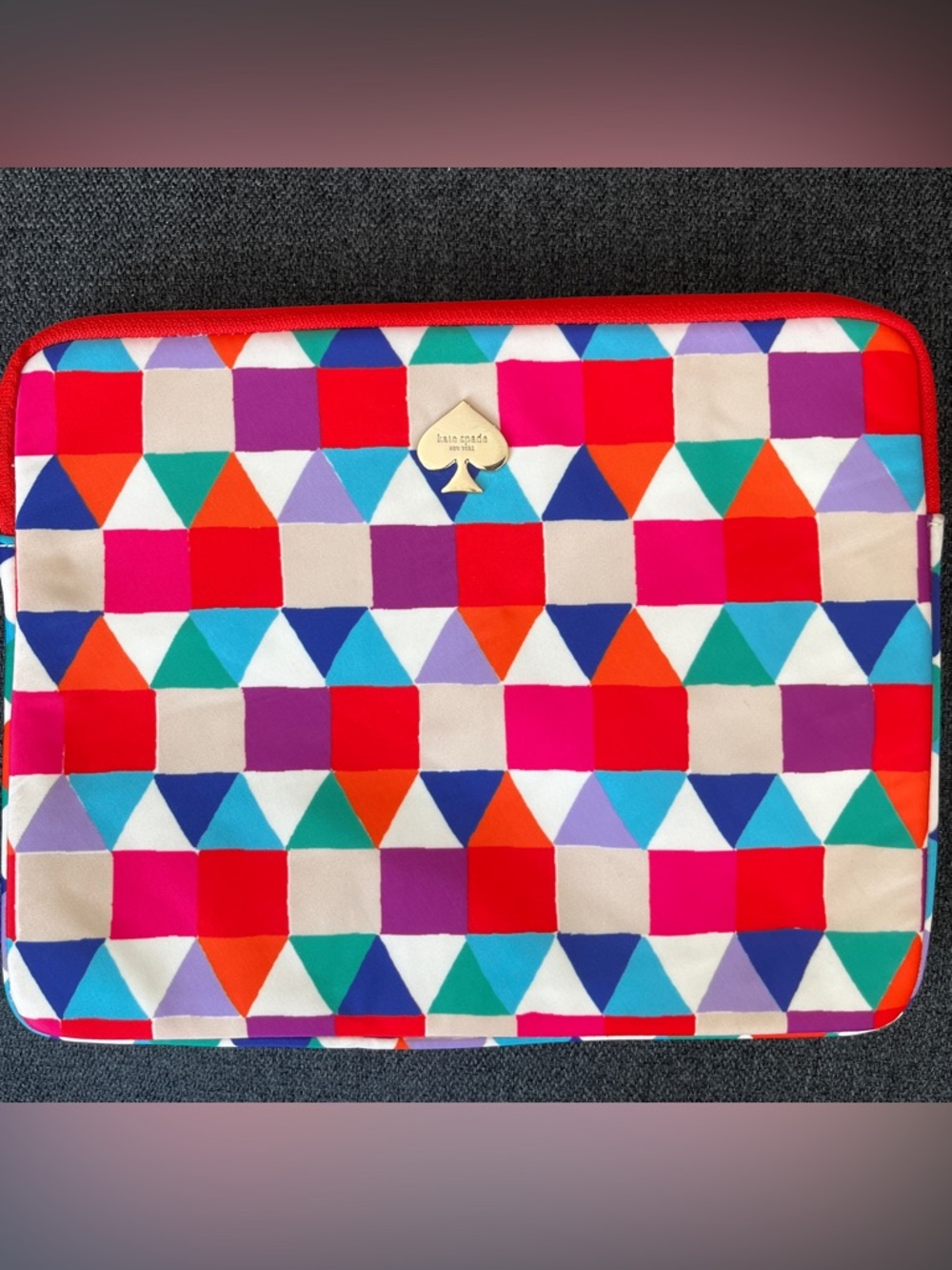KATE SPADE NY Pueblo Geometric Tablet Sleeve 9.5” X 7.5”